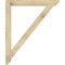 Ekena Millwork Traditional Slat Rough Sawn Bracket, Douglas Fir, 4"W x 40"D x 48"H BKT04X40X48TRA06RDF - alternate 3